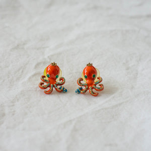 Betsey Johnson Octopus Earrings