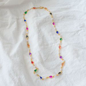Floating Colors Necklace