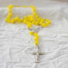 Yellow Rosary Beads