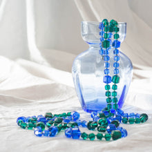 Elegant 1940's Faceted Crystal Necklace