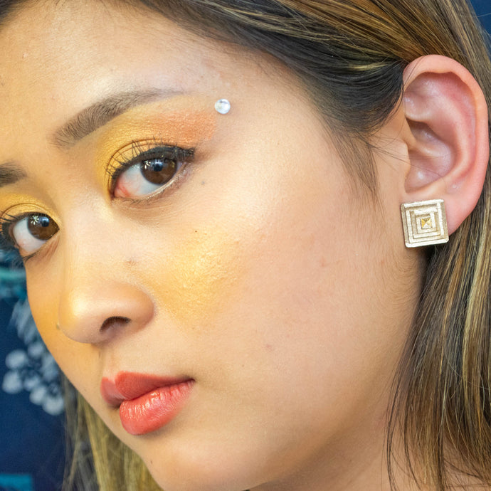 Vintage Maze Earrings